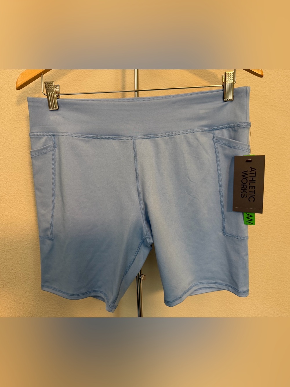 Athletic Works Light Blue Activewear Top